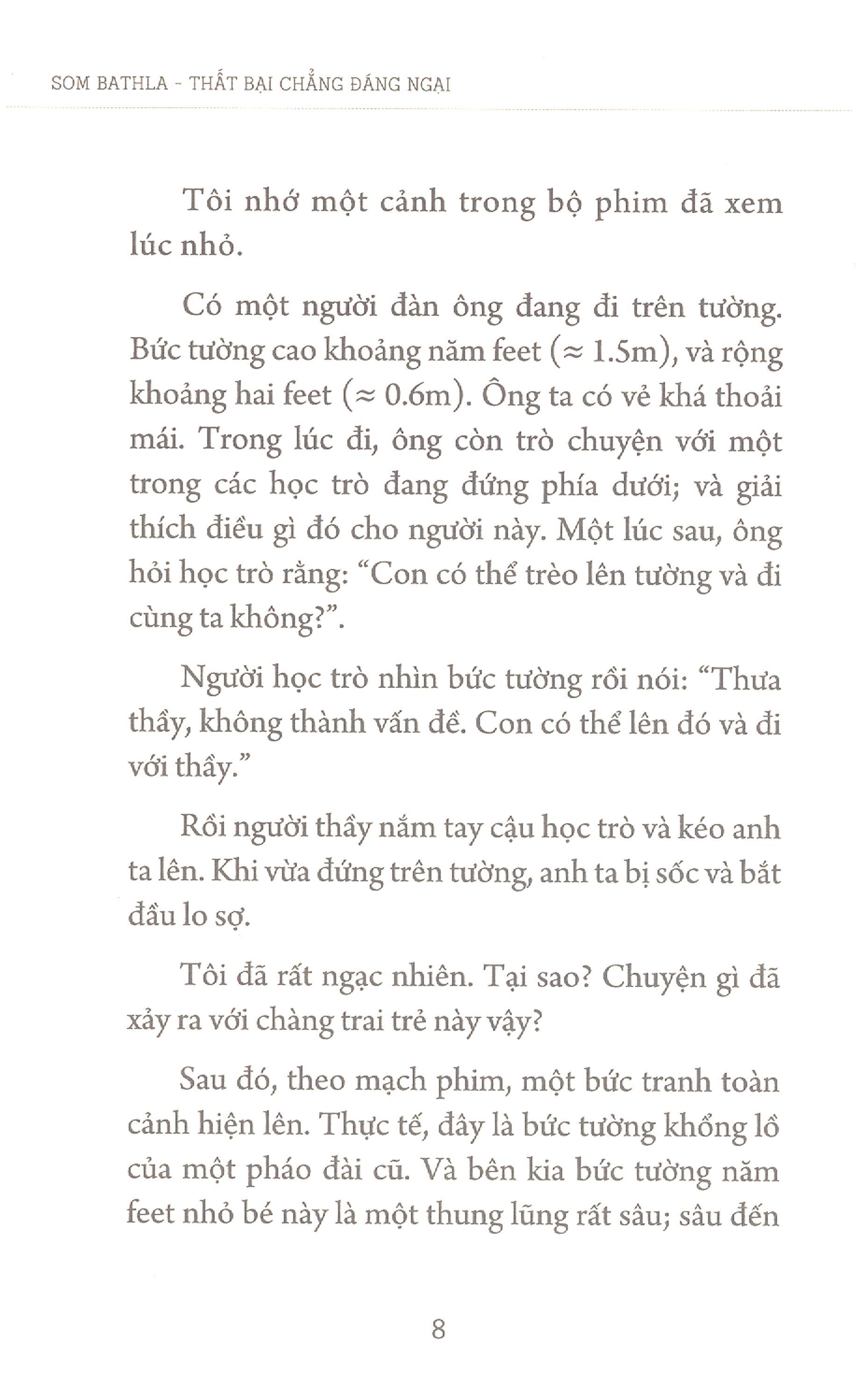 Thất Bại Chẳng Gì Đáng Ngại