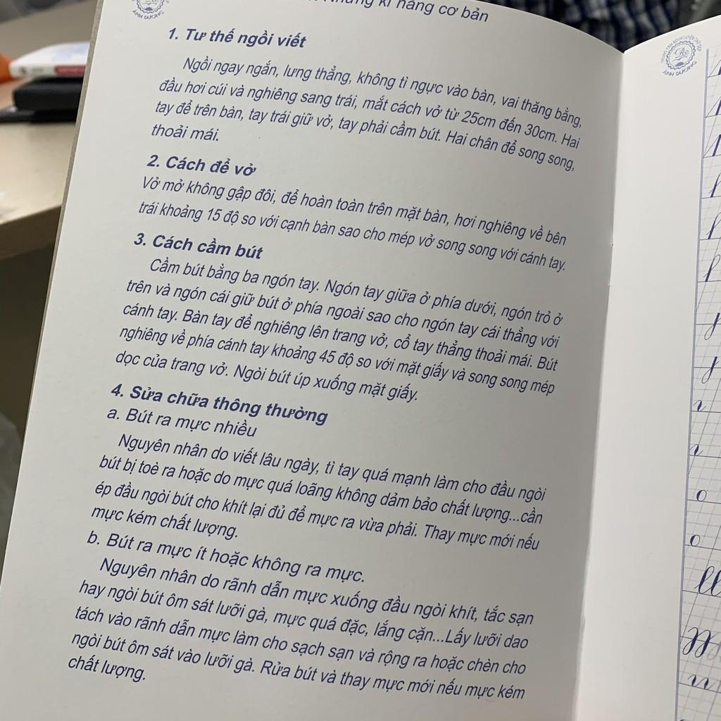 Bộ 4 Vở Luyện Chữ Cơ Bản Đến Nâng Cao, Vở Chính Hãng, Đầy Đủ Nét Cơ Bản, In Sẵn Nét Mẫu Và Chữ Mẫu, Luyện Chữ Tại Nhà