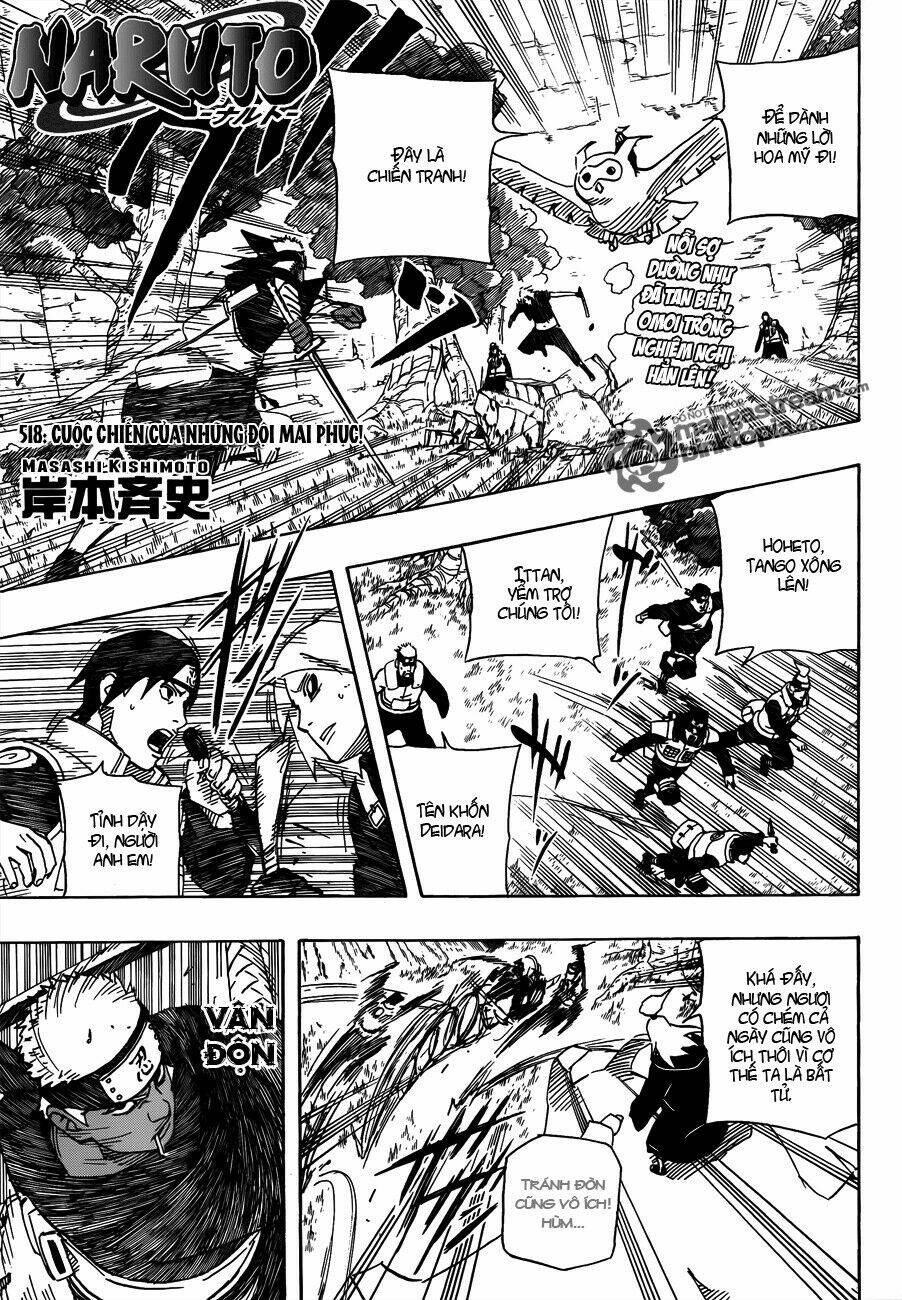 naruto - cửu vĩ hồ ly chapter 518 1