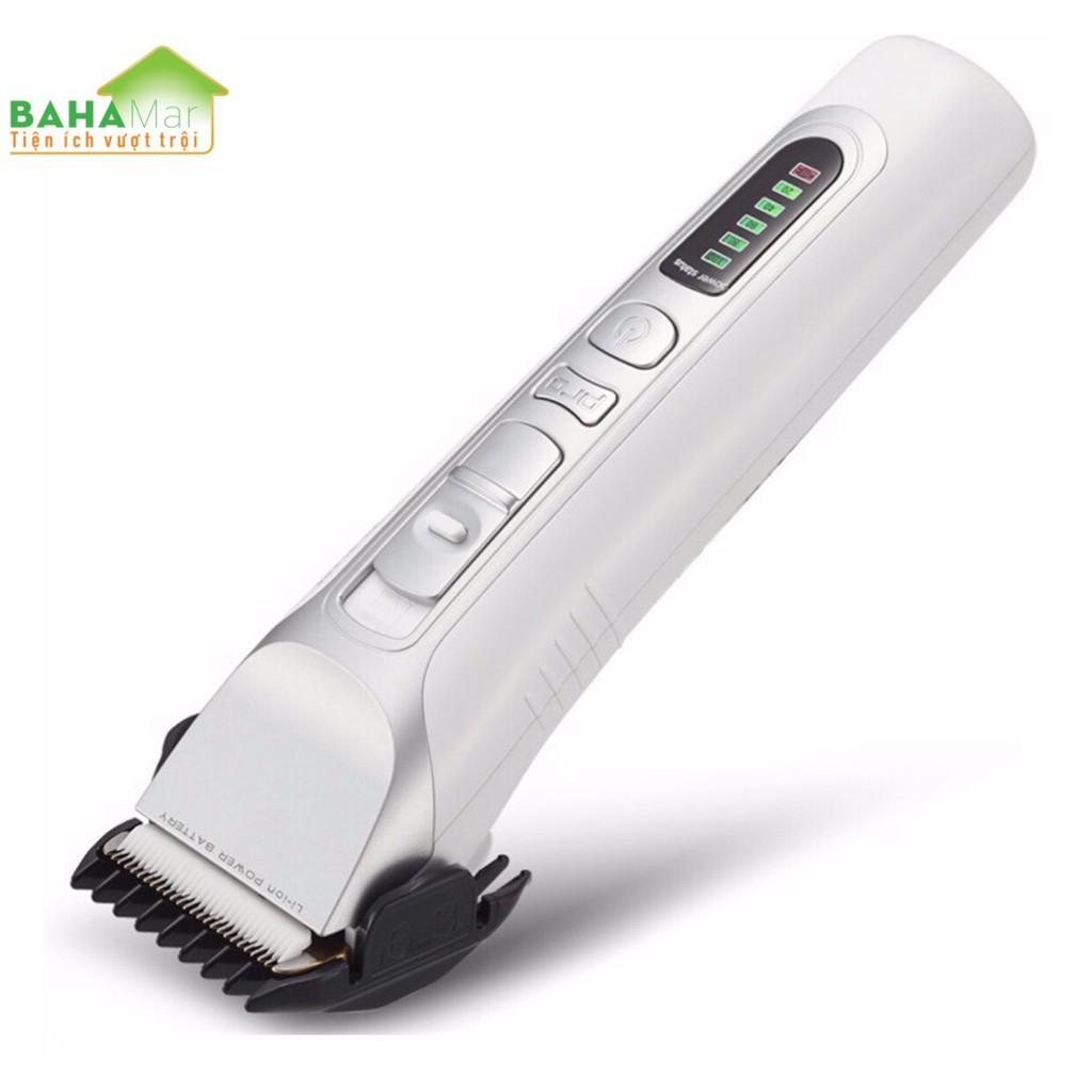 TÔNG ĐƠ CHUYÊN NGHIỆP SẠC ĐIỆN CẮT TỈA RÂU TÓC "BAHAMAR" tiện sử dụng, tạo nhiều kiểu với các đầu dao và có thể tự dùng