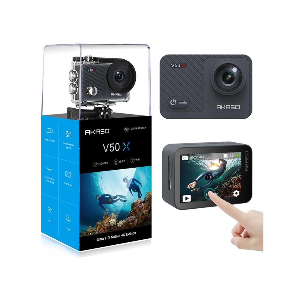 Kính ngắm video chất lượng cao V50x Máy quay phim dễ thương Xtremepro 4K Ultra Hd Manual Action Camera