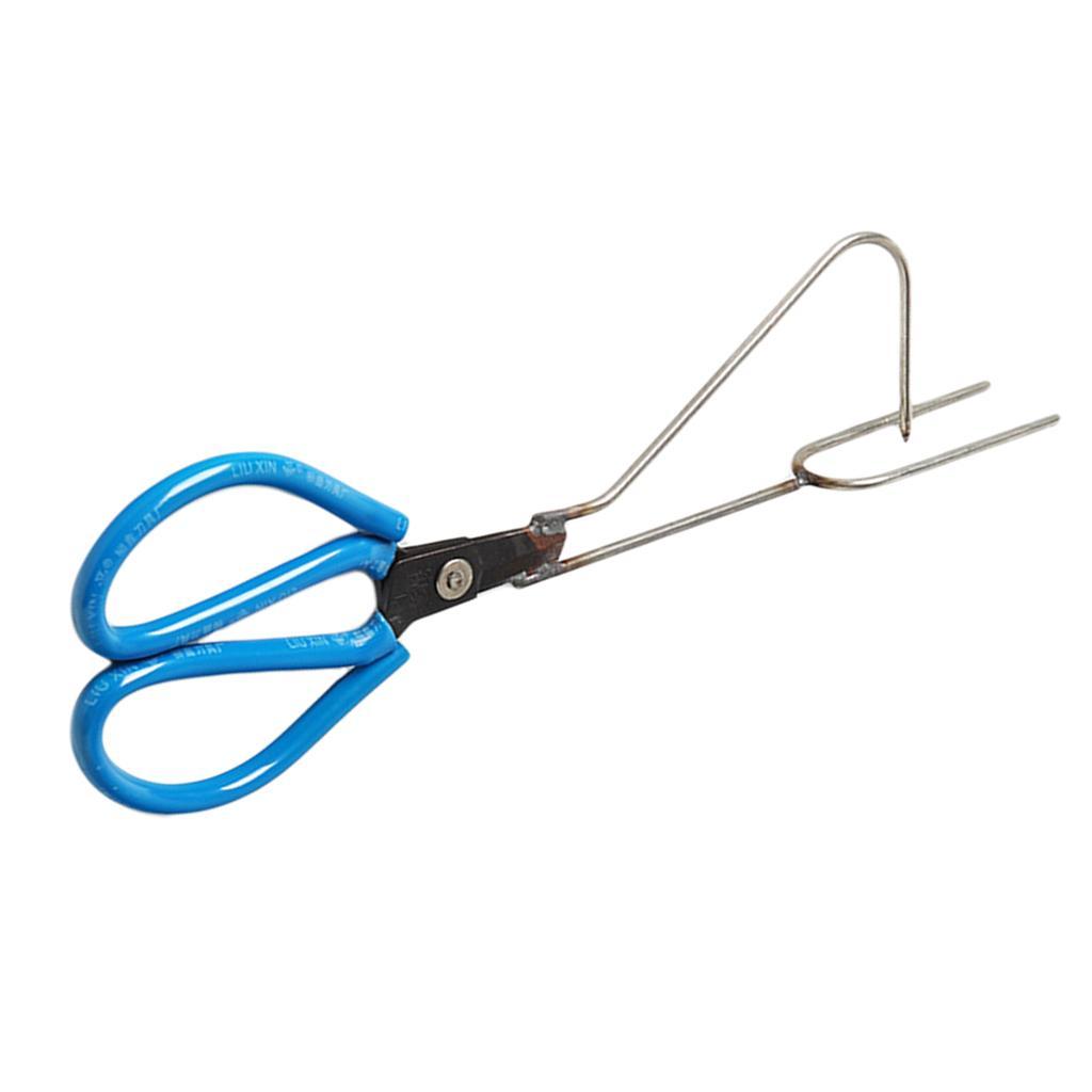 3pcs Pottery Clamp Tool Sculpture Porcelain Vises Craft with Rubber Handle