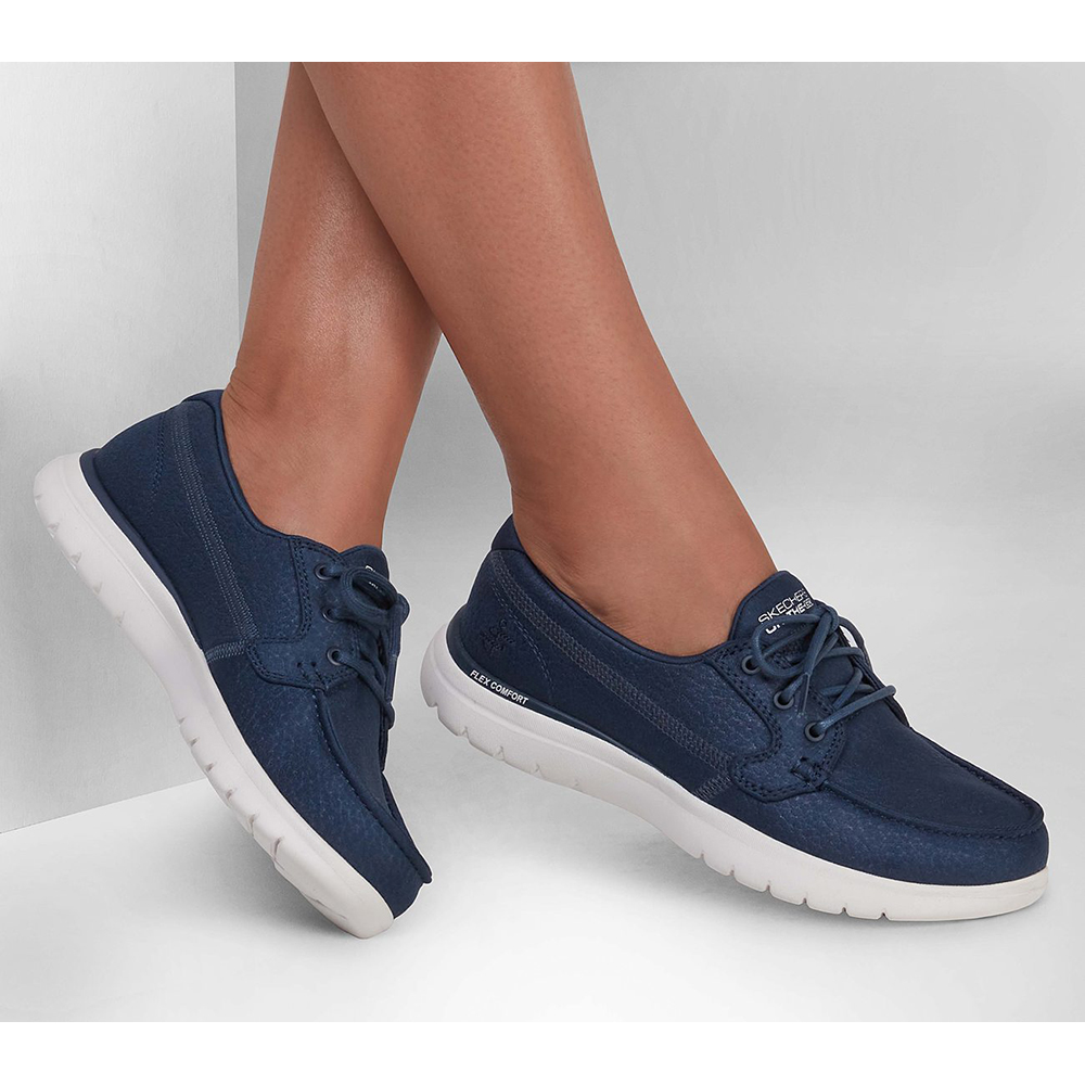 Skechers Nữ Giày Bệt On-The-GO Flex - 136442-NVY