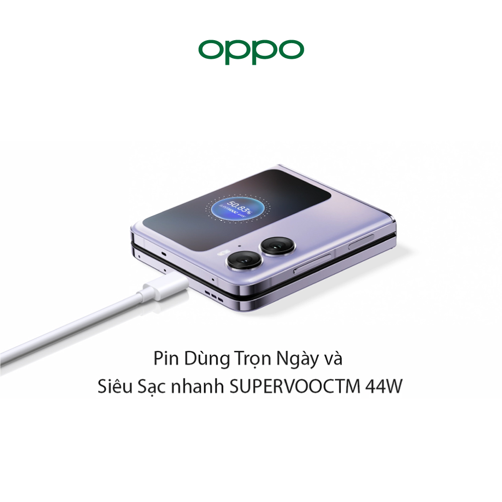 Điện thoại OPPO Find N2 Flip (8GB/256GB) - Hàng Chính Hãng