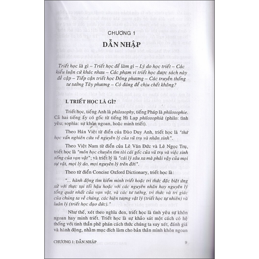 Đại Cương Triết Học Tây Phương