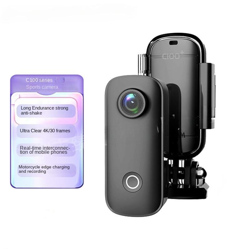 4K HD chống lắc nước C100 Thể thao C100 Máy ảnh đeo cho máy ghi DV DV Motorcycle