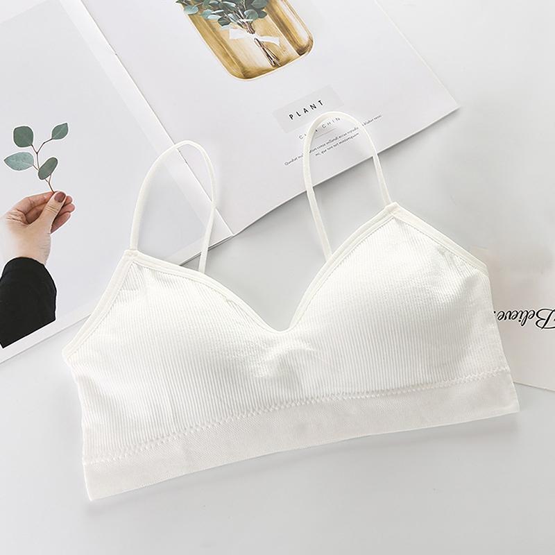 Phụ nữ băng qua dây đeo thể thao áo ngực không dây đẩy lên áo bra liền kề với pad strappy lưng cho phòng tập thể dục thể thao Brassiere Color: Gray 2