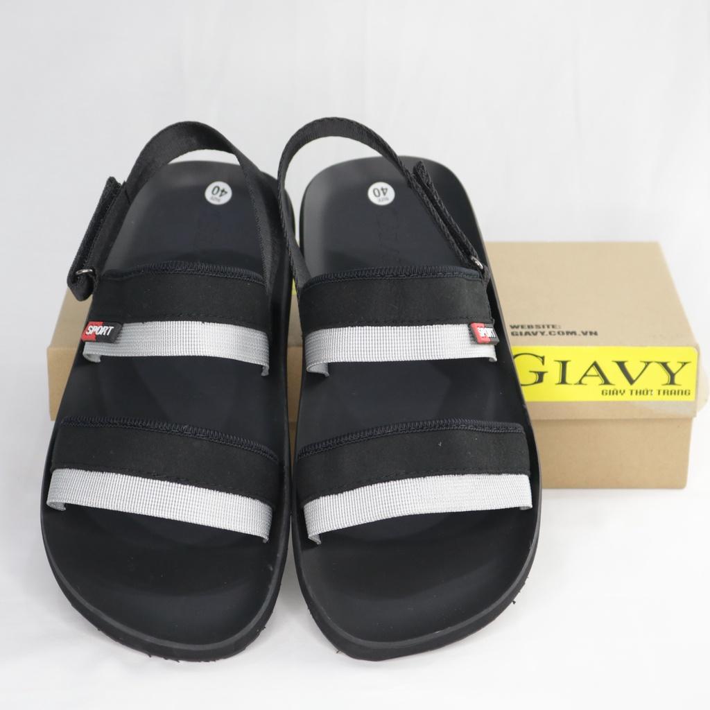 Giày sandal nam quai 2 dây ngang Giavy SL547