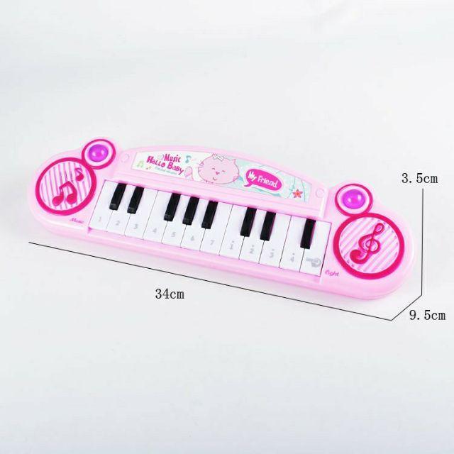 Đồ Chơi Đàn Piano Điện Tử Mini 12 Nút Bấm