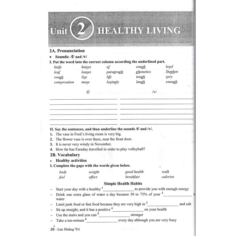 Sách - Bài Tập Tiếng Anh 7 - Không Đáp Án