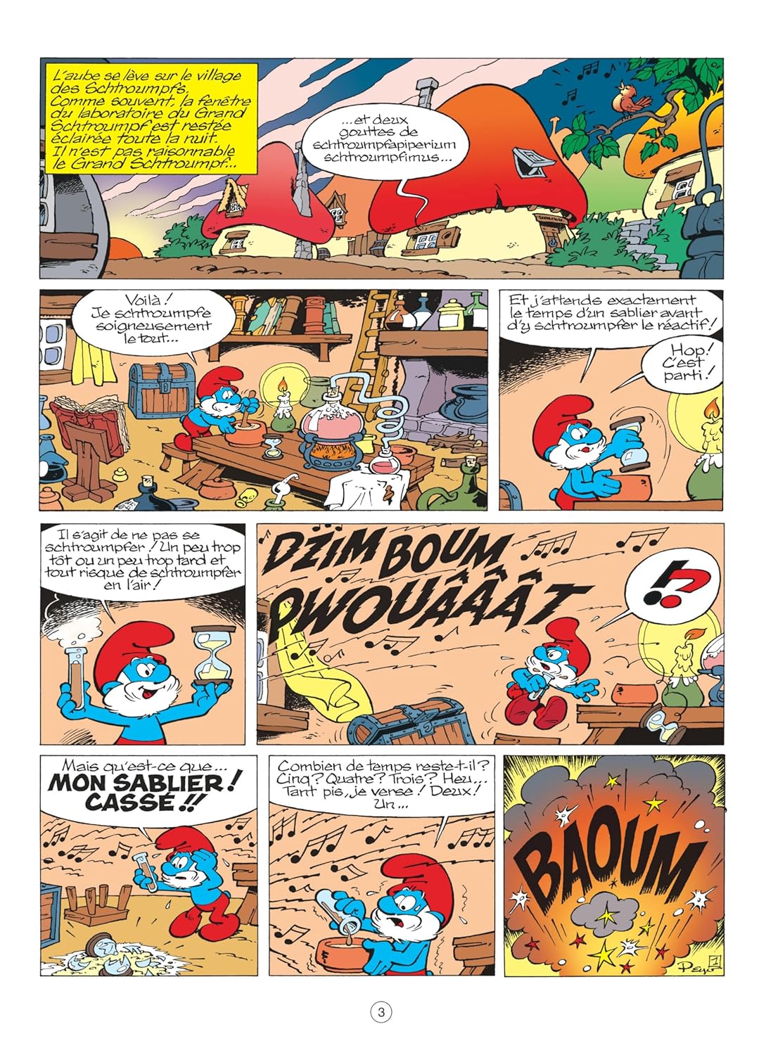 Sách tiếng Pháp - Les Schtroumpfs - Tome 13 - Les P'Tits Schtroumpfs
