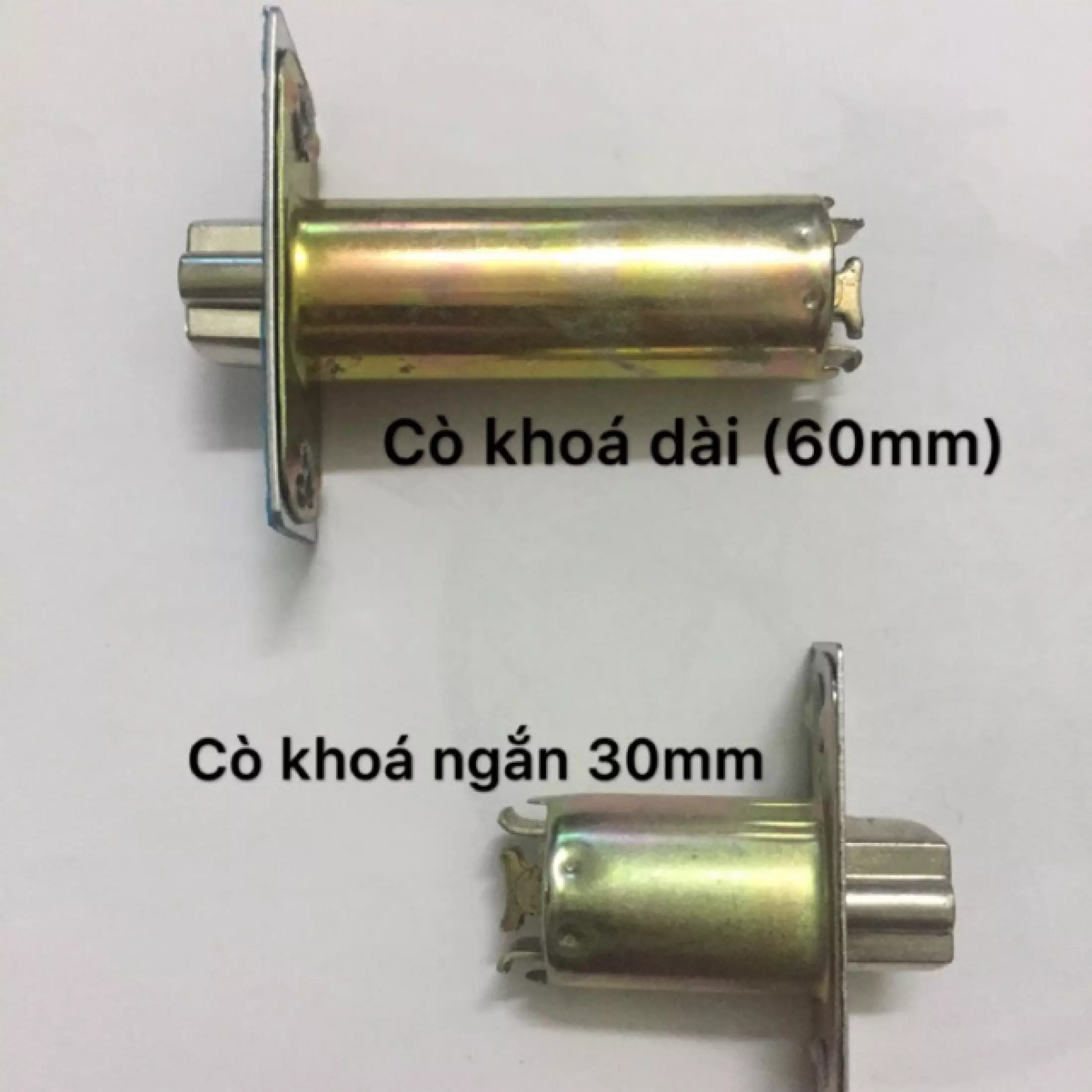 Cò ngắn (30mm) & cò dài (60mm) dành cho khoá tay nắm tròn