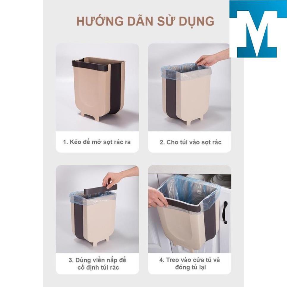 Thùng rác gấp gọn Size lớn ( Bán Sỉ Đồ Gia Dụng )