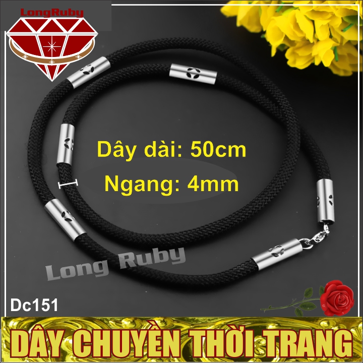 Dây chuyền nam | Dây chuyền dù Thái kim tiền may mắn