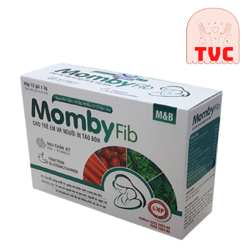 Cốm Vi Sinh Momby Fib - Xua Tan Táo Bón,Bảo Vệ Đường Ruột Và Bổ Sung Chất Xơ Cho Bé