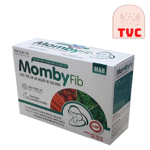 Cốm Vi Sinh Momby Fib -  Xua Tan Táo Bón,Bảo Vệ Đường Ruột Và Bổ Sung Chất Xơ Cho Bé