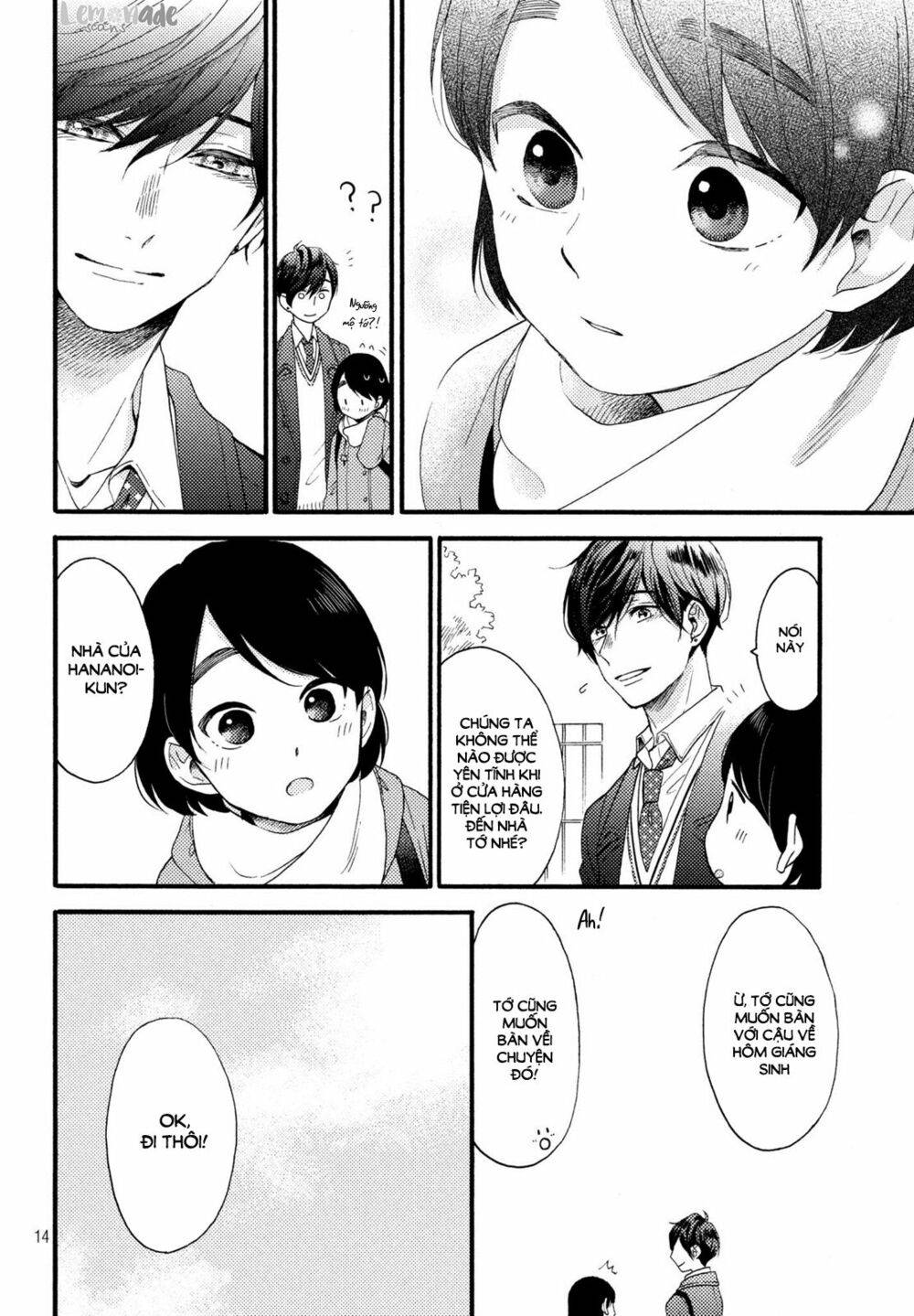 hananoi-kun to koi no yamai chapter 3 14