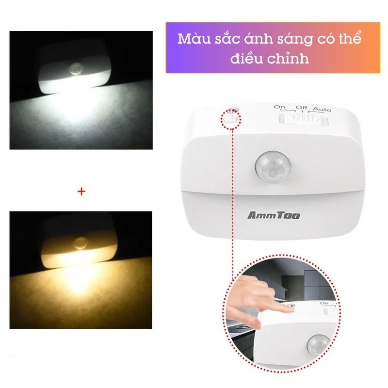 Đèn ngủ cảm ứng thông minh tiết kiệm điện Homematic ZN07