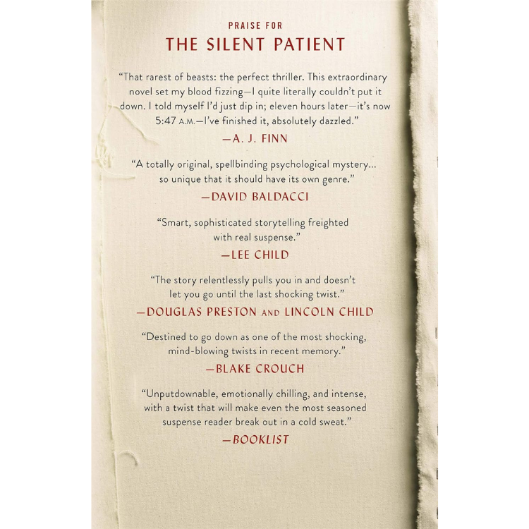 [Printed in US] The Silent Patient