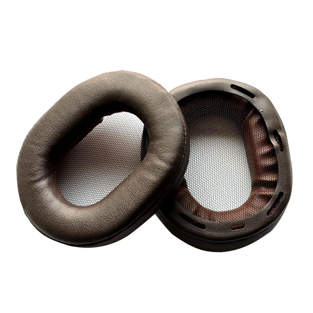 Ear Pads Cushions Replacement Parts for MDR-1R MDR-1RNC MDR-1RMK2 Brown
