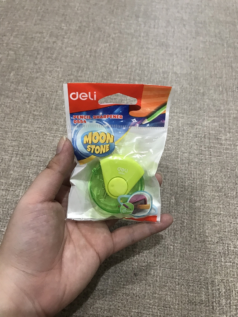 Gọt Bút Chì Mini - Deli 0554 - Xanh Lá