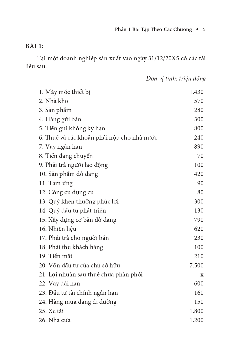 Hệ Thống Bài Tập Và Câu Hỏi Trắc Nghiệp Nguyên Lý Kế Toán (TBLT11) - (Theo Thông Tư Số 99/2025/TT-BTC)
