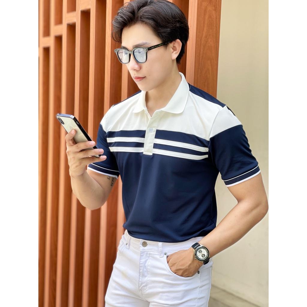 ÁO THUN POLO CỔ BẺ TAY NGẮN HÀN QUỐC SIÊU ĐẸP PHONG CÁCH THẦN THÁI SIÊU ĐẸP Y HÌNH