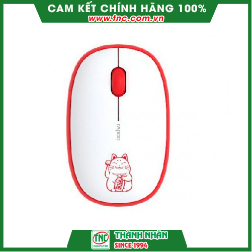 Chuột vi tính không dây Rapoo M650 SILENT Lucky Cat- Hàng chính hãng