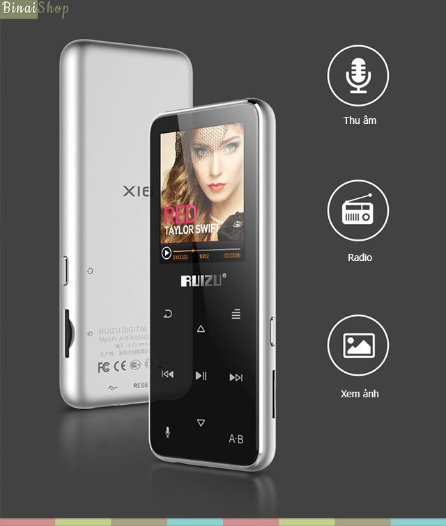 Máy nghe nhạc thể thao Bluetooth, HiFi