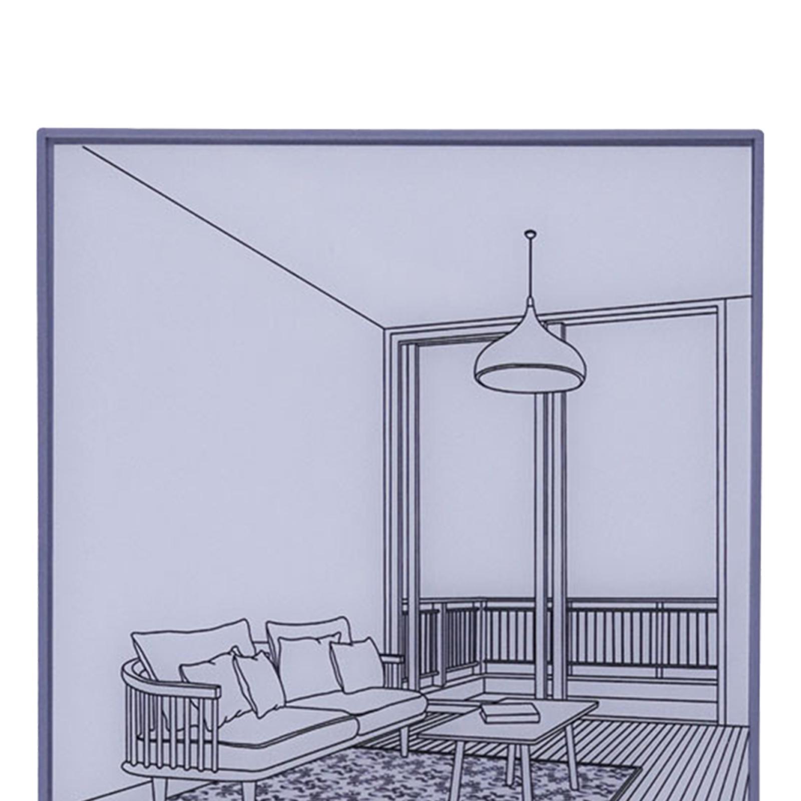 LED Lighting Painting Decoration Art Painting Adjustable LED Glowing Photo Frame Adults Table Lamp Night Lamp for Bedroom Desktop Party Home