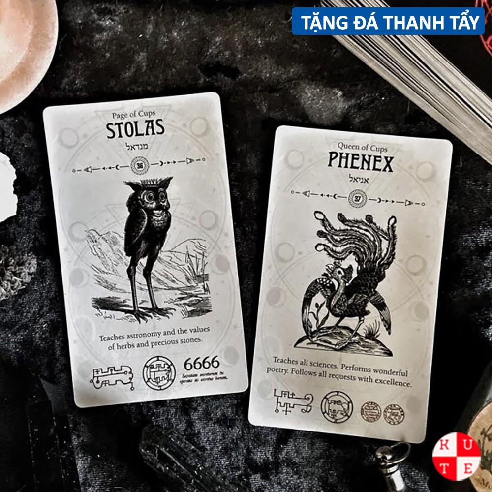 Bài Tarot The Occult Tarot 78 Lá Bài Tặng File Tiếng Anh Và Đá Thanh Tẩy