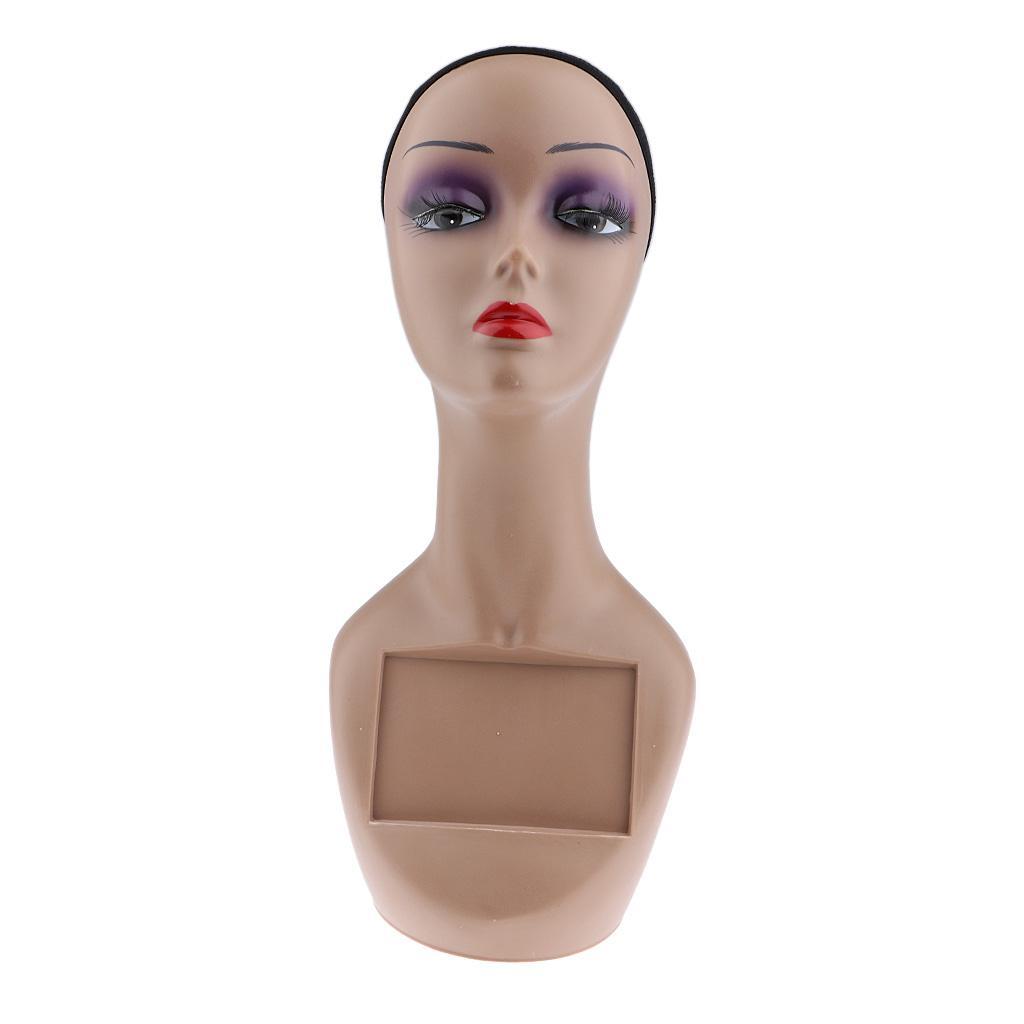 Awsome Female Mannequin Head Model  Wig Display Holder Stand Rack Tools