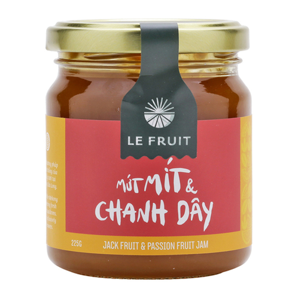 Mứt Mít Và Chanh Dây Le Fruit (225g)