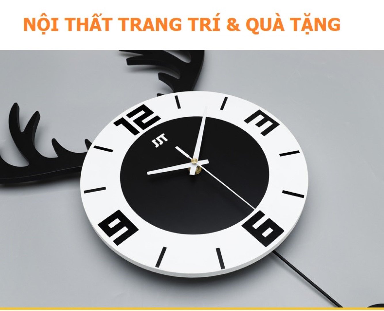 Đồng Hồ Bắc Âu Đơn Giản Cá Tính Đầu Hươu Sáng Tạo ĐH-19104