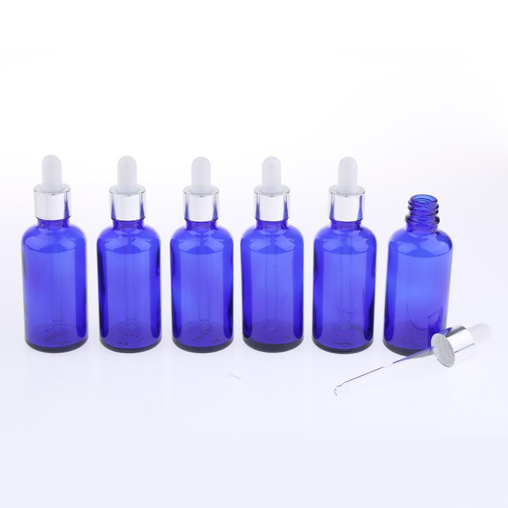 24 Pcs Glass Eye Dropper Dispenser Bottles For Essential Oils Perfume