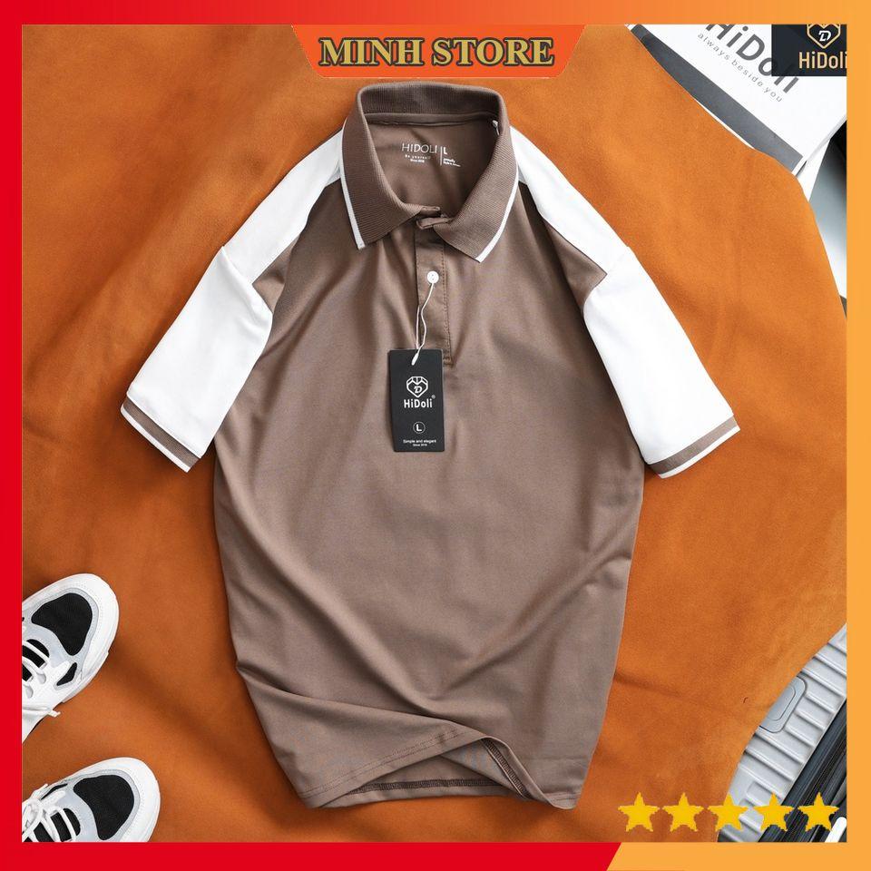 Áo Polo Nam Phối tay chất liệu cotton cao cấp, Áo thun nam có cổ Form đẹp cực chất AT09 - MINHSTORE66