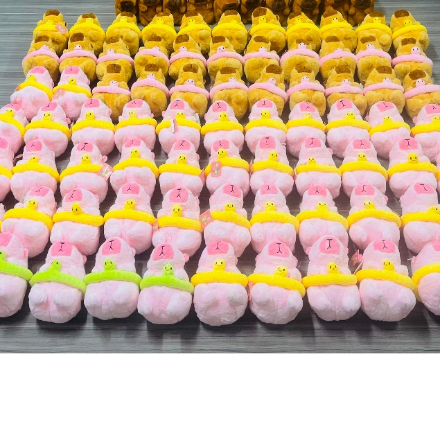 Thú nhồi bông Capybara đeo phao đi biển cute - Size 22cm - Quà tặng chuột lang đeo phao có thể cởi ra được