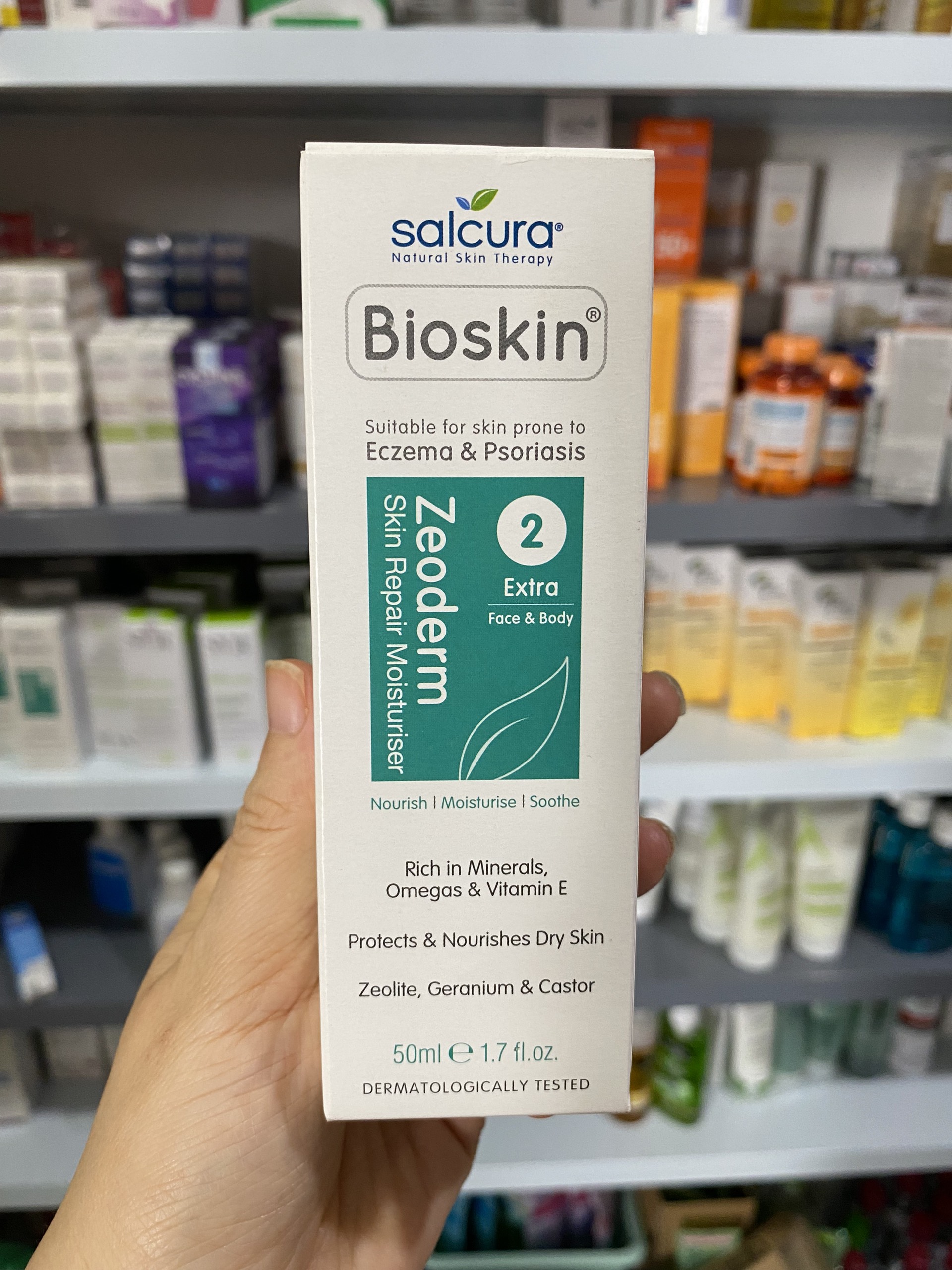 bioskin zeoderm 2 50 ml