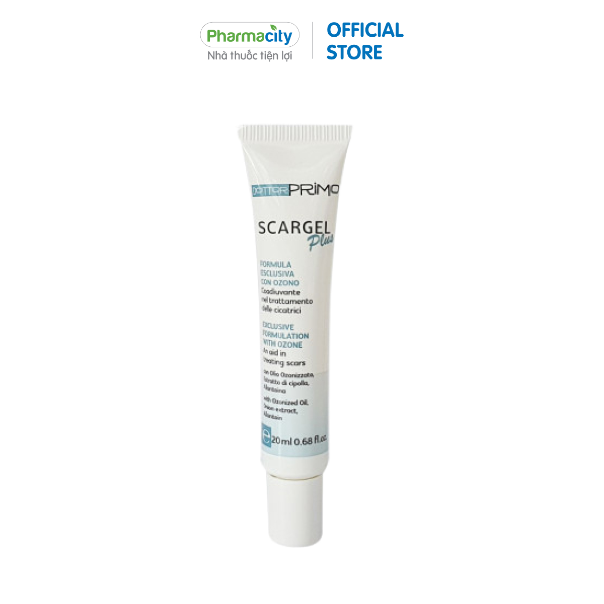 Gel dưỡng da hỗ trợ mờ sẹo Dottorprimo Scargel Plus