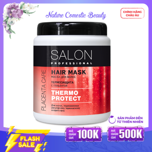 Kem ủ Salon Professional bảo vệ tóc khỏi các tác động nhiệt 1000ml