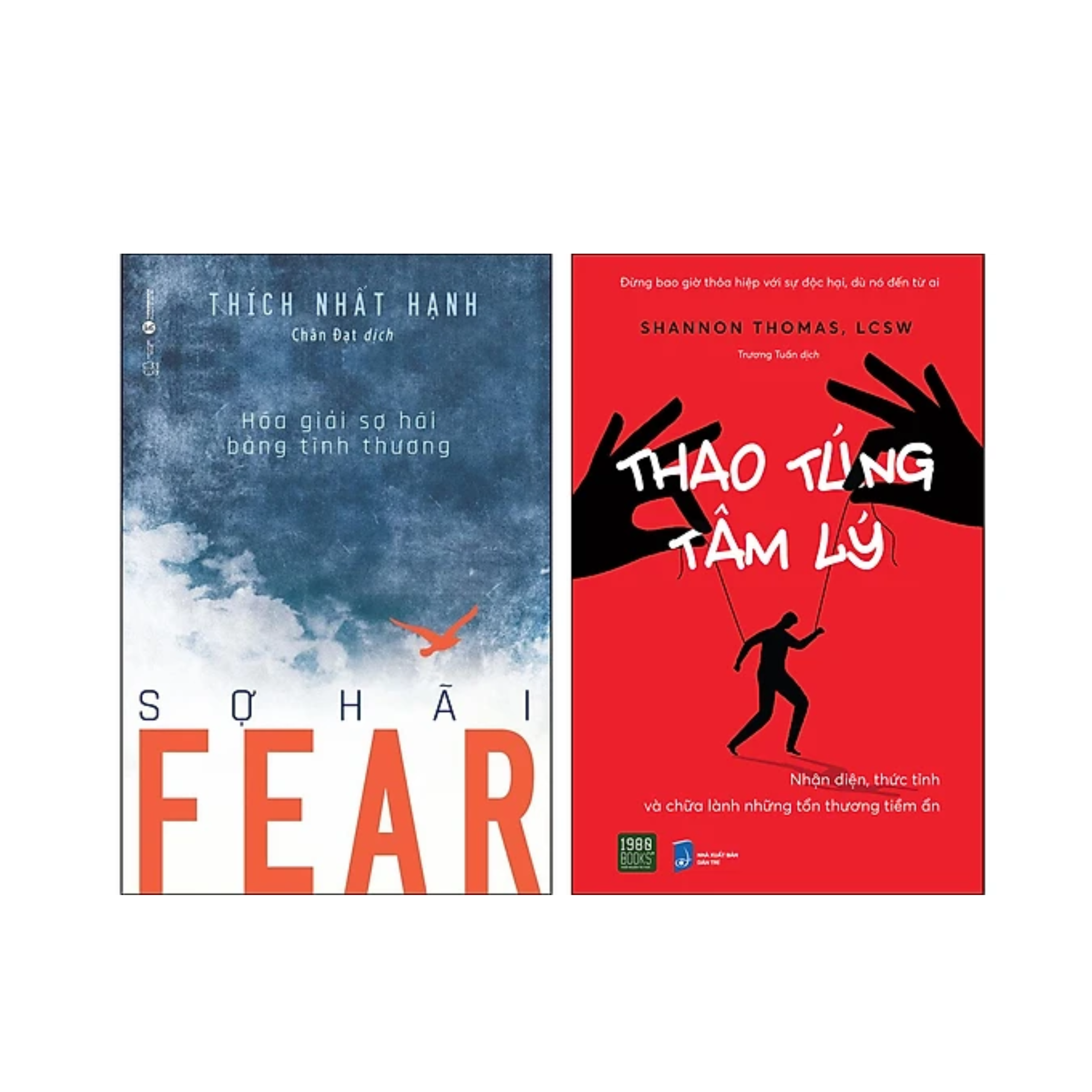 Combo 2Q Sách Tư Duy - Kĩ Năng Sống : Thao Túng Tâm Lý + Fear - Sợ Hãi