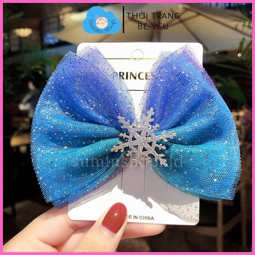 Kẹp tóc bé gái kiểu dáng elsa là món không thể thiếu trong phụ kiện elsa