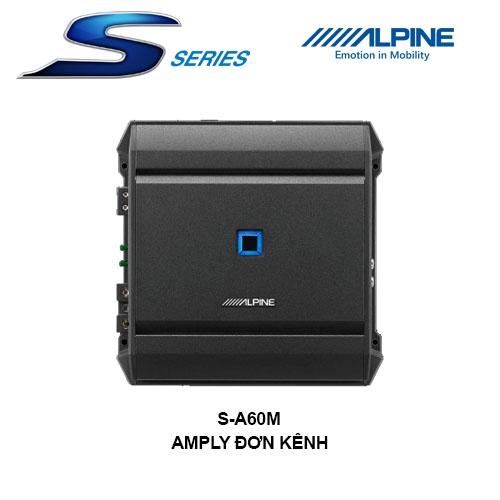 S-A60M Amply ô tô đơn kênh chính hãng Alpine