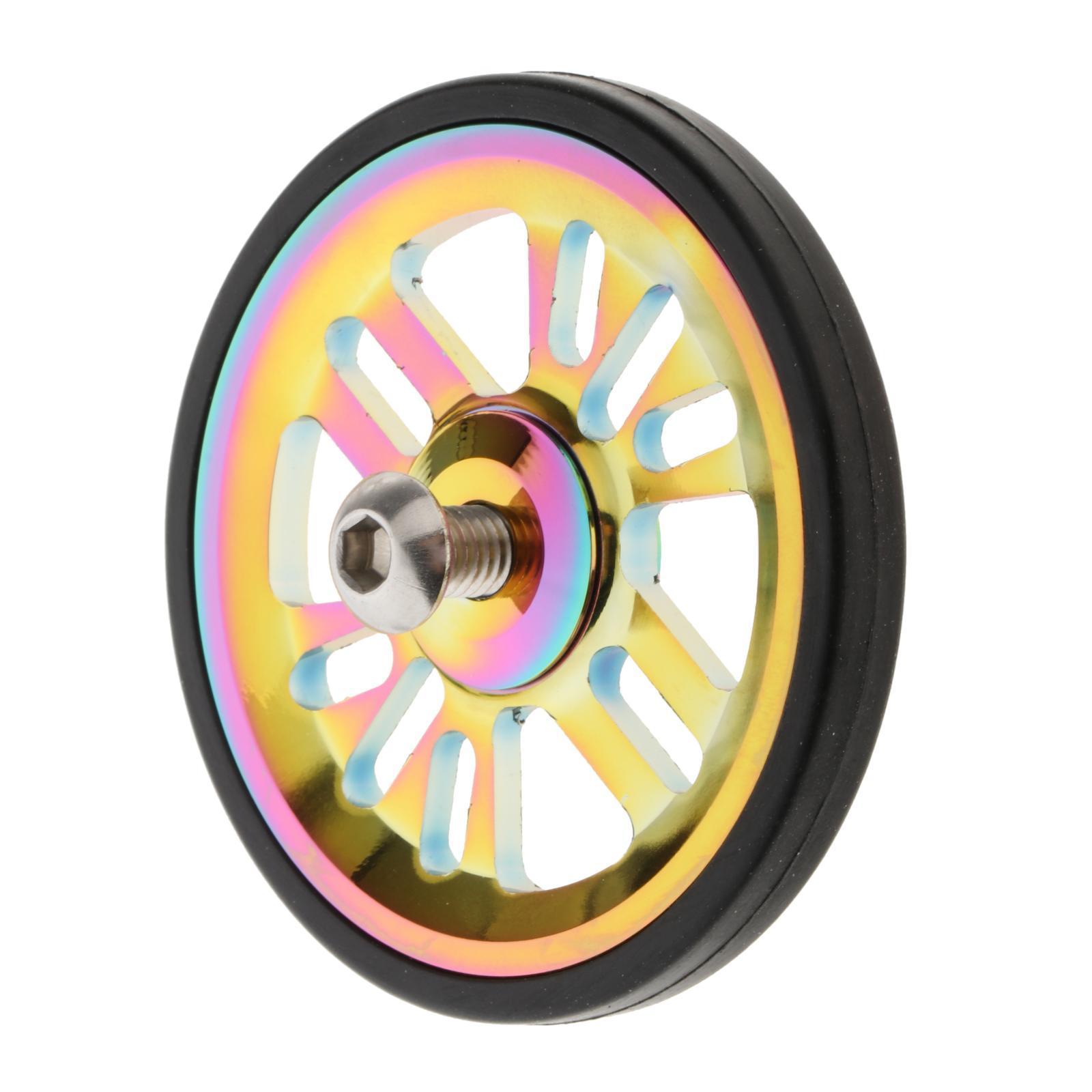 2x Folding Bike  6cm for  Foldable  Transporting Pushing Walking Components Parts