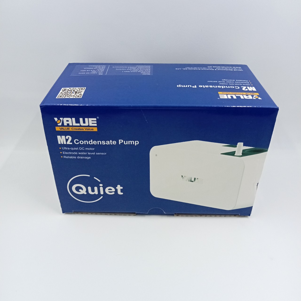 Máy bơm xả nước thải máy lạnh điều hoà Value 12M 12 mét - Bơm thoát nước ngưng M2