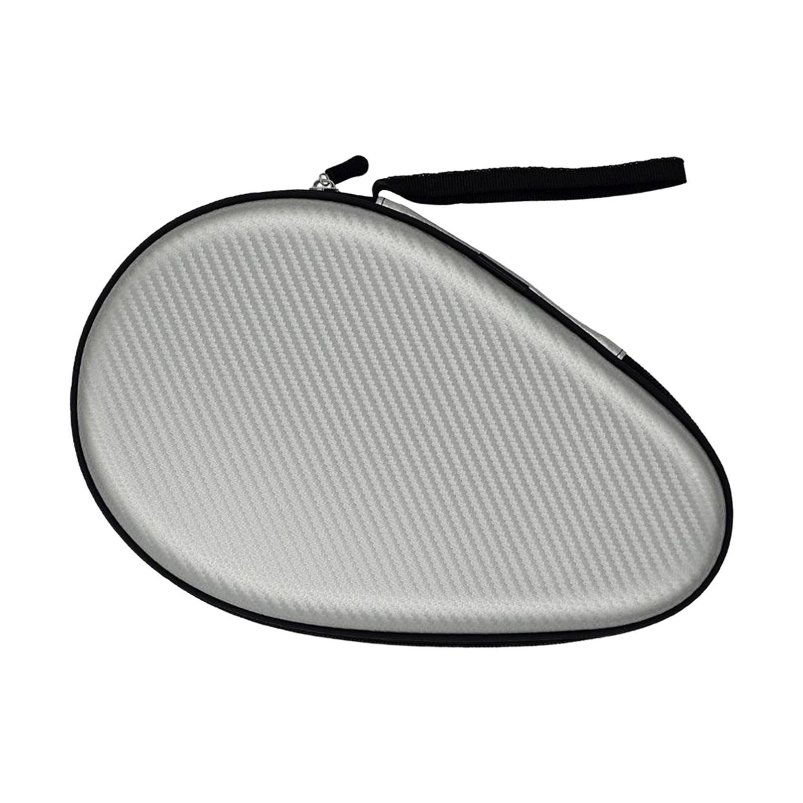 Table Tennis Racket Bag EVA Wear Resistant Sturdy for Outdoor Training