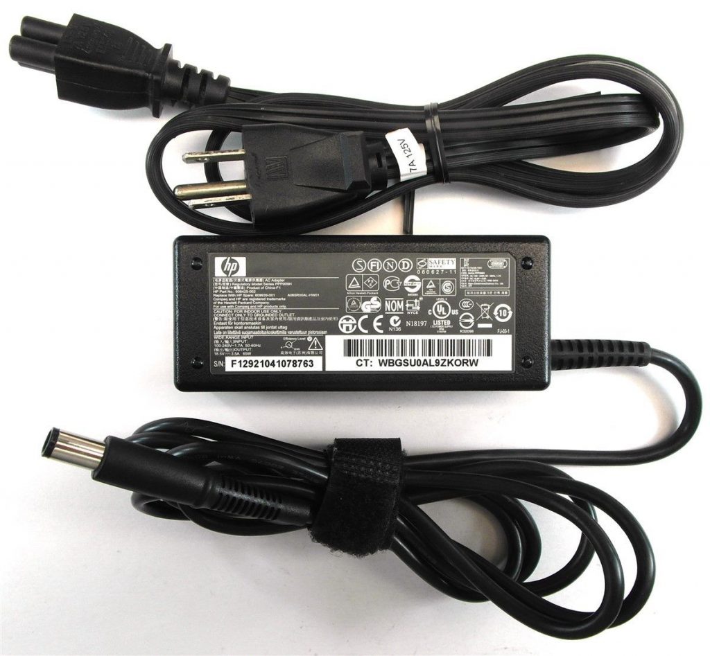 Sạc dành cho Laptop HP Elitebook 2540P, 2560P Adapter 18.5V-3.5A - hàng nhập khẩu