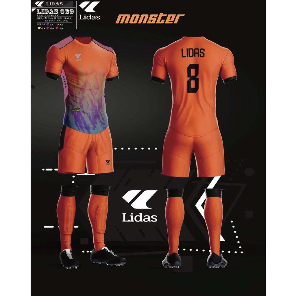 Bộ quần áo thể thao đá bóng Nam - Nữ MONSTER - lidas
