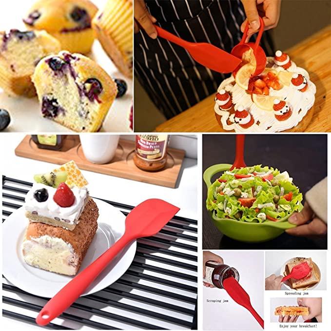 Dụng cụ trộn bơ và bột làm bánh bằng silicon chống dính tiện dụng