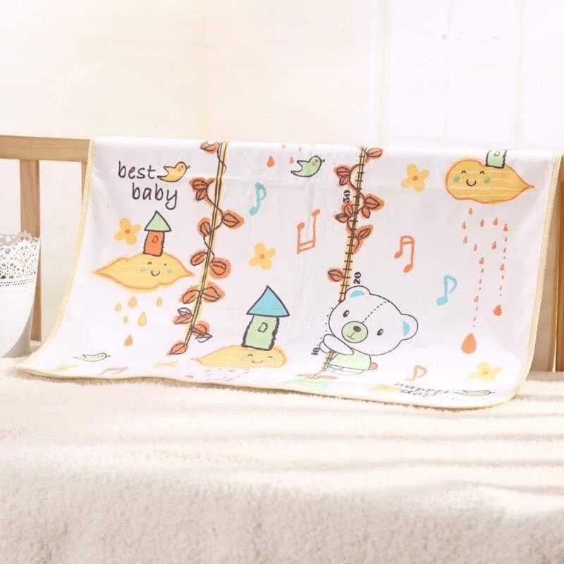 Chiếu lót chống thấm Best Baby cho bé sơ sinh kích thước 55x73cm -Amina